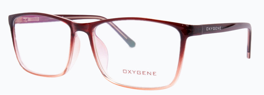 Oxygene eyeglasses with stylish oval frame