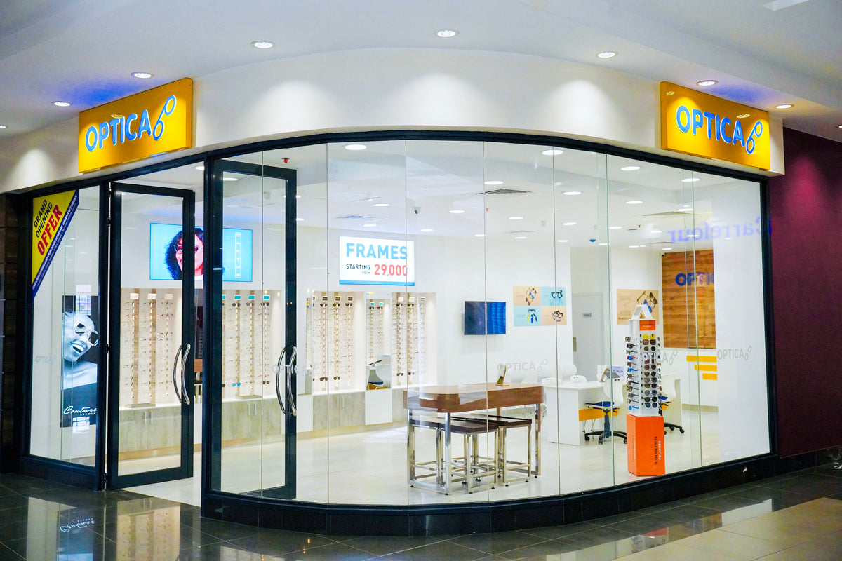 Opticians in Arena Mall, Kampala | Eye Glasses at Optica Uganda