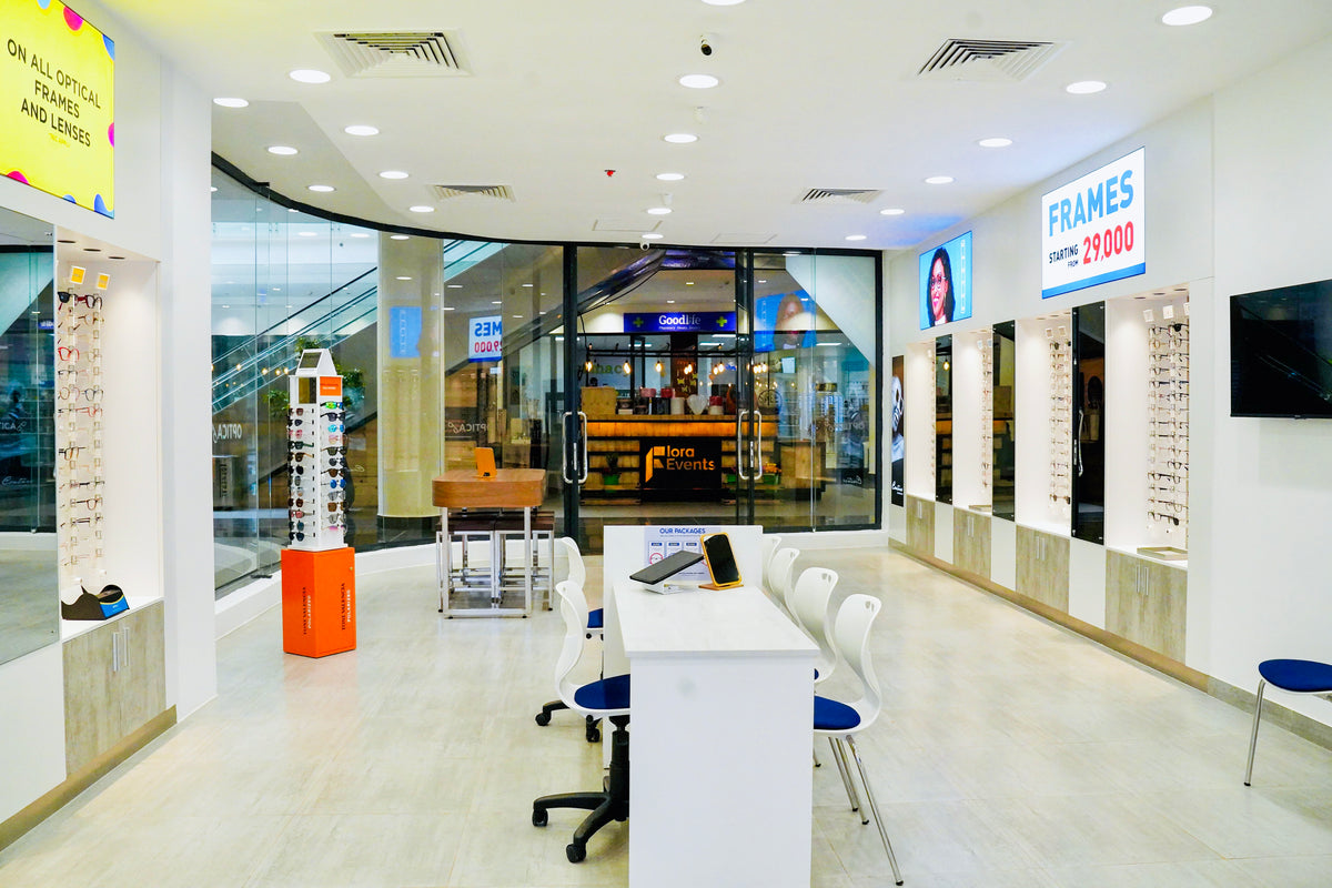 Opticians in Arena Mall, Kampala | Eye Glasses at Optica Uganda